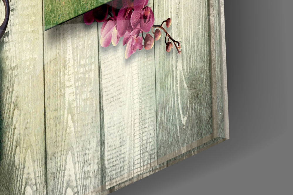 Home artwork anchoring a farmhouse-themed wall in warm palette
