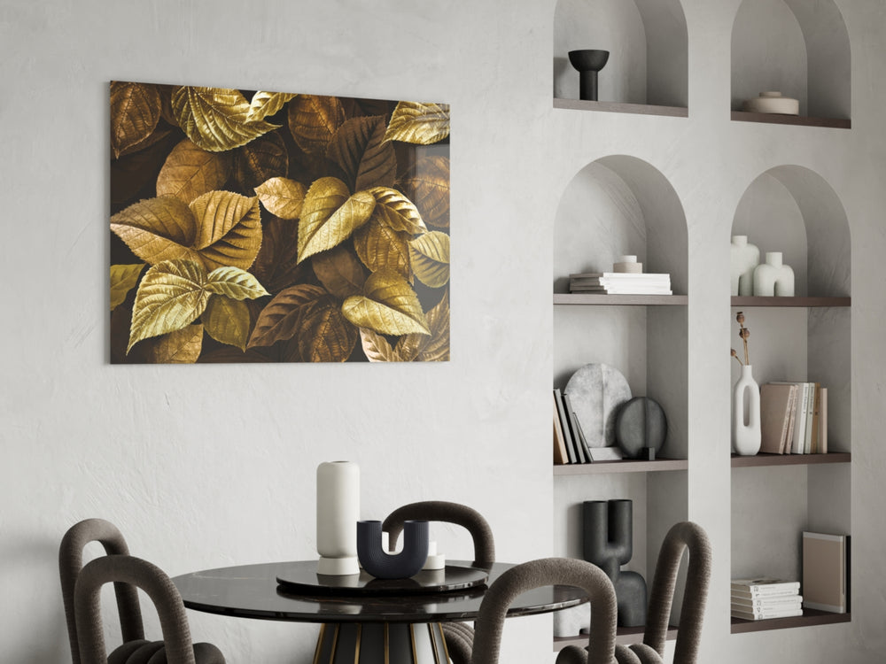 Yellow Leaf panel adding collector taste to a study