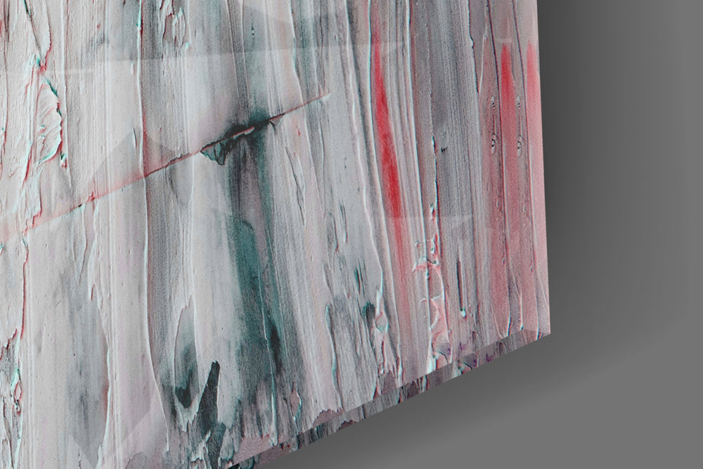 Oil Art Effect Abstract Pattern artwork anchoring a contemporary wall in soft palette