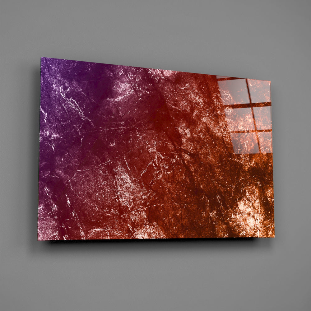 Violet-copper panel bringing burnished warmth to a contemporary living space