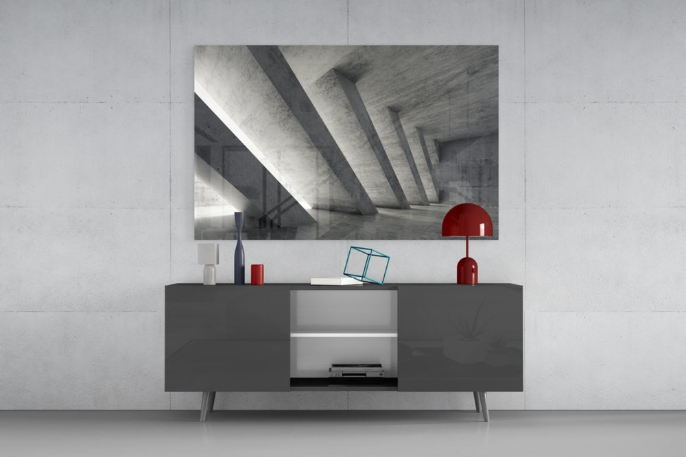 Architectural Walls panel catching soft light to reveal its rhythmic columns