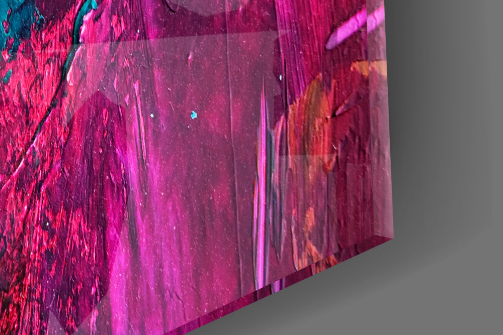Abstract Colors artwork anchoring a contemporary wall in bold palette