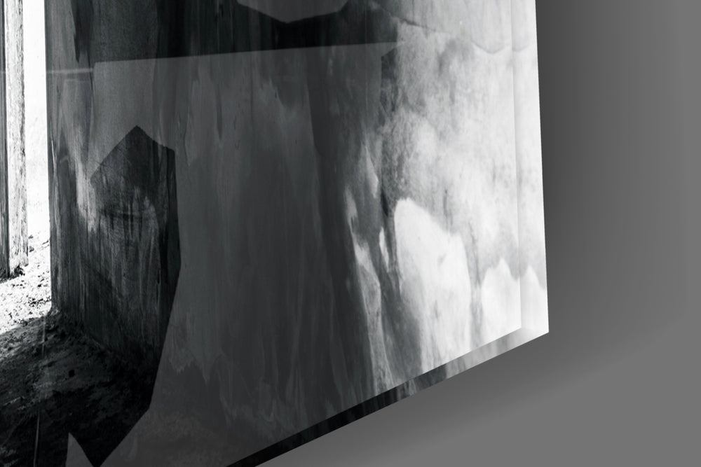 Shadow in the Dark artwork anchoring a wall with moody narrative palette