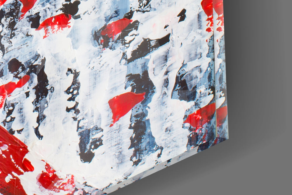 Woman in Red Hat artwork anchoring a wall with bold romantic palette