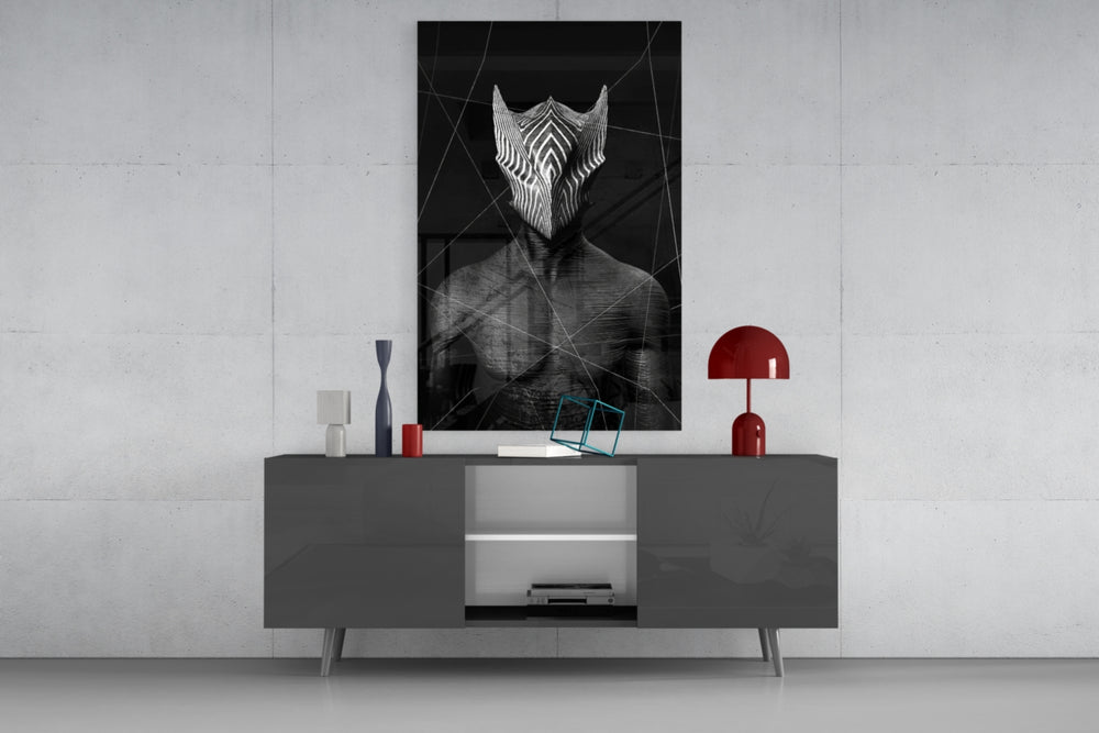 Darko Gray panel catching low light to reveal its vector clarity