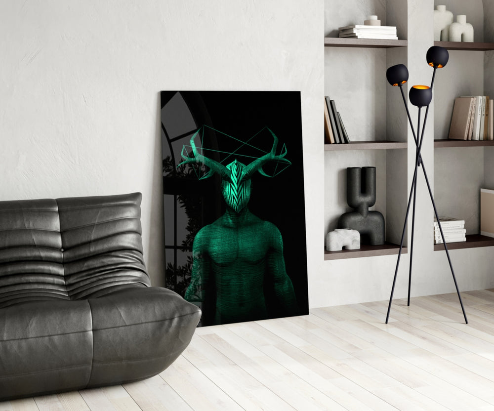 Donnie Green panel adding cult-cinema mood to a man-cave