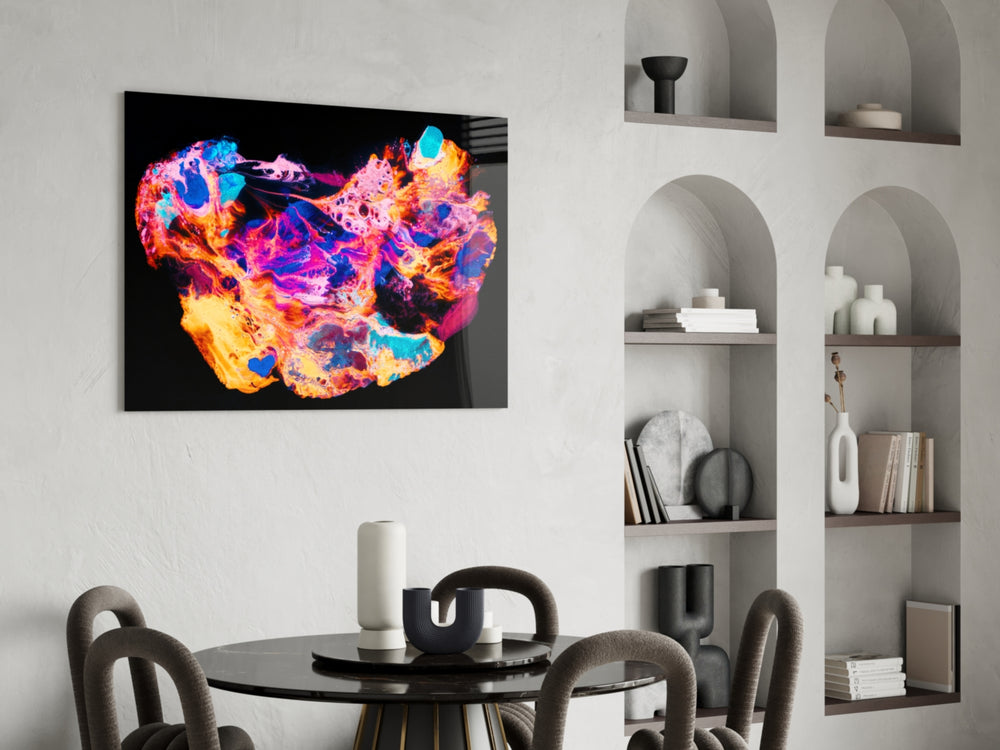 Harmony of Colors panel adding creative pulse to a teen room