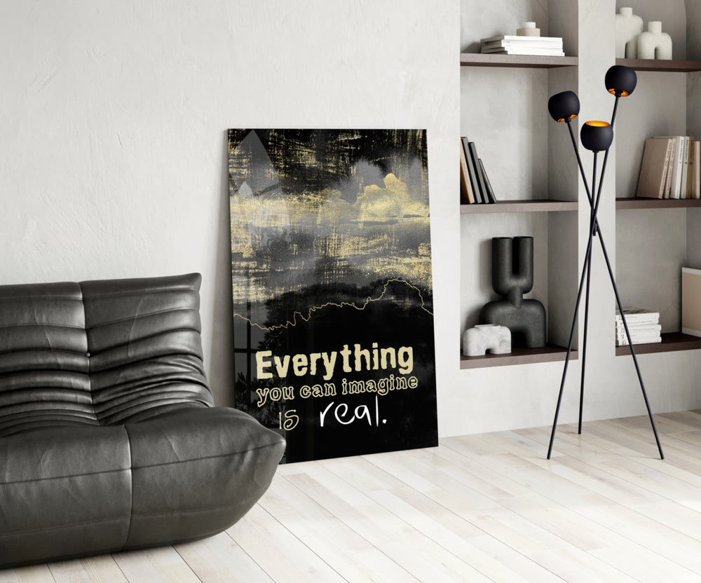 Words panel adding creative pulse to a teen room