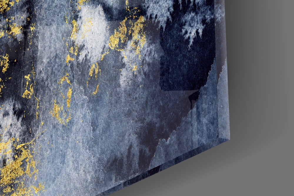 Gold Dust artwork anchoring a wall with luxe glamorous palette