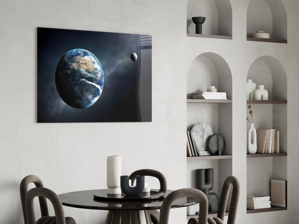 Earth panel adding explorer mood to a study