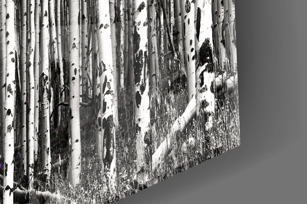 Pink Forest artwork anchoring a wall with bold romantic palette
