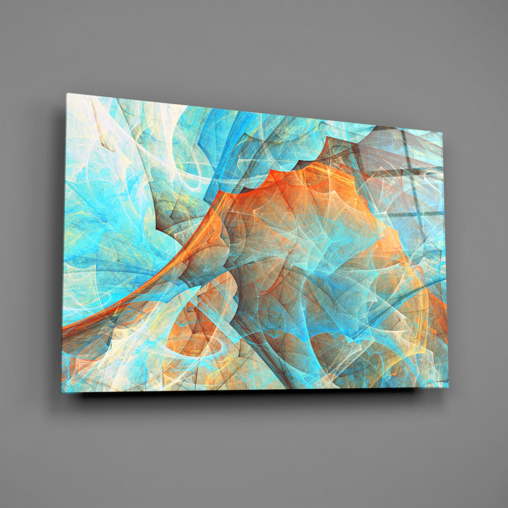Translucent-mesh panel bringing kinetic energy to a contemporary living space