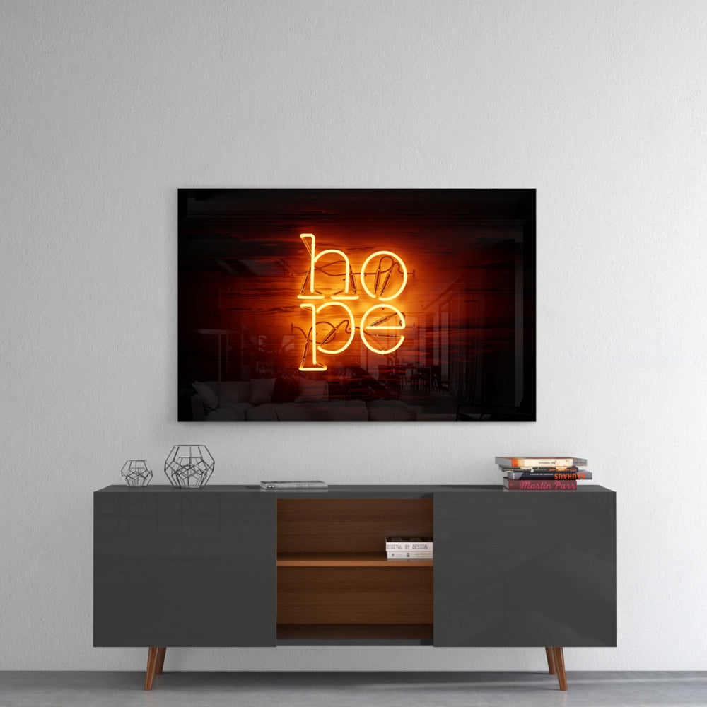 Hope panel catching low light to reveal its glowing saturation