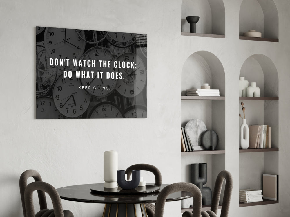 Famous Words panel adding focus mood to a creative office