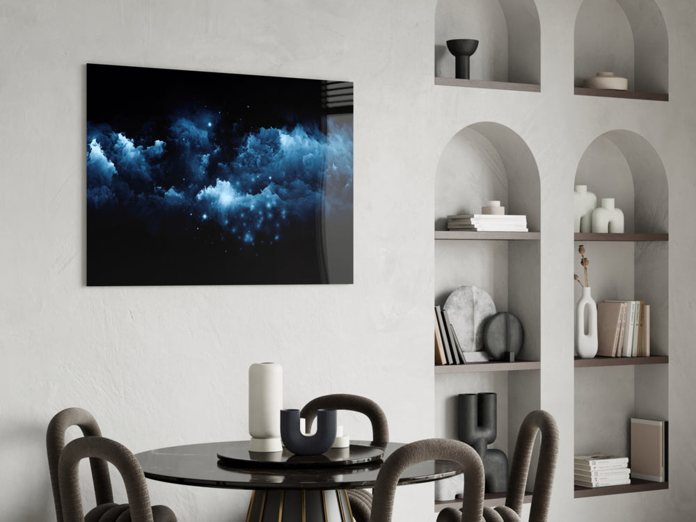 Space panel adding stargazer spirit to a teen room