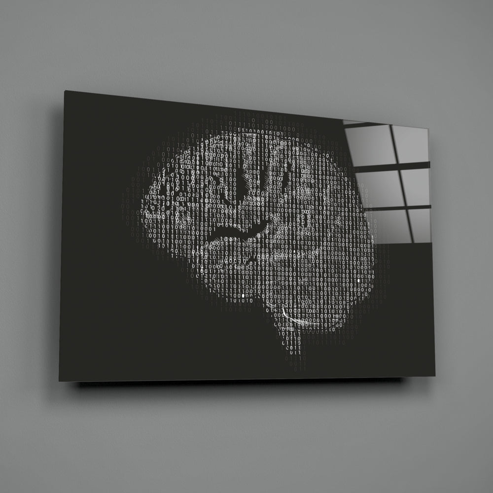 Binary-brain panel bringing tech drama to a contemporary living space