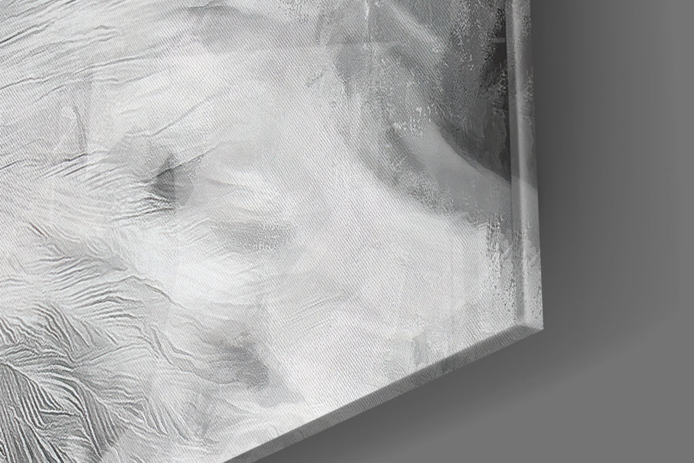 Eagle artwork anchoring a wall with bold leadership palette