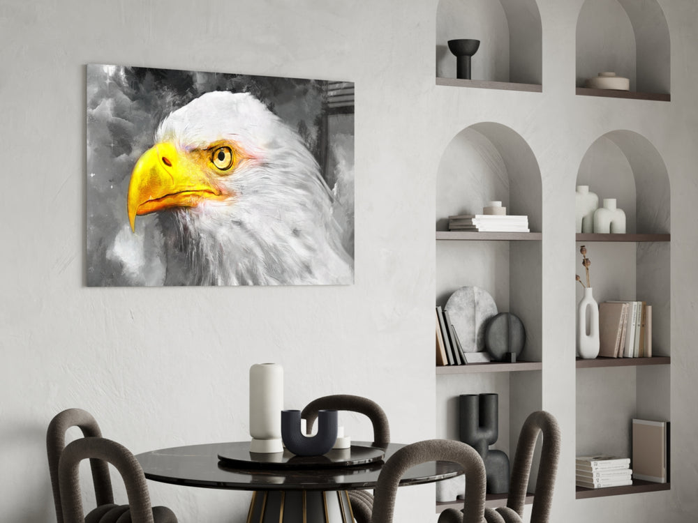 Eagle panel adding statement pulse to a man-cave