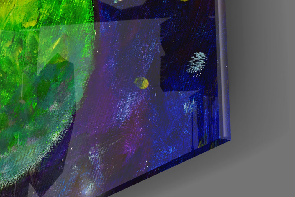 The Little Prince artwork anchoring a wall with moody dreamy palette