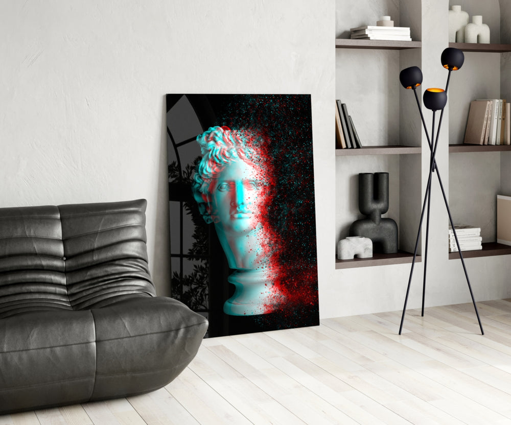 Apollo Dust panel adding statement mood to a creative office