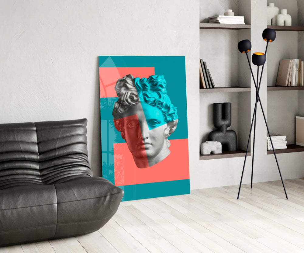 Apollo Memphis panel adding statement mood to a creative office