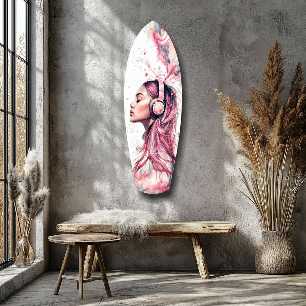 Dreamwave Beats Glass Wall Art.