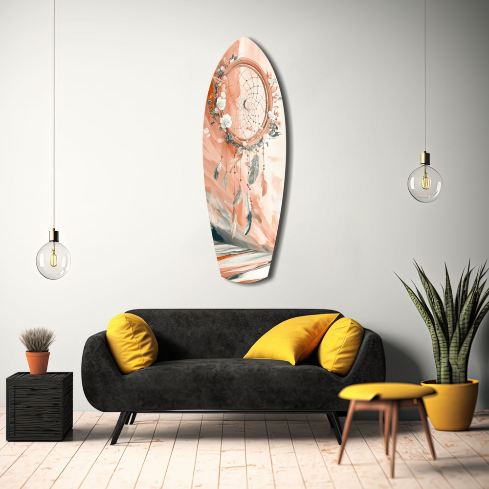 Dreamcatcher Glass Wall Art.