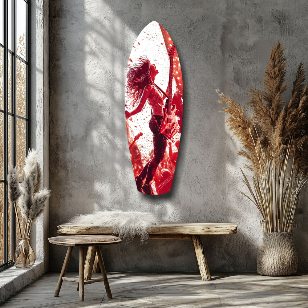 Soul of the Music Glass Wall Art.