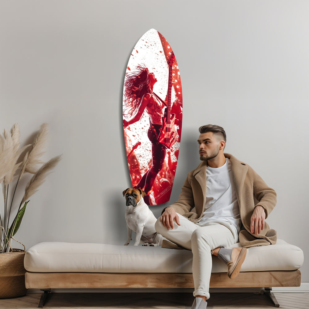 Soul of the Music Glass Wall Art.
