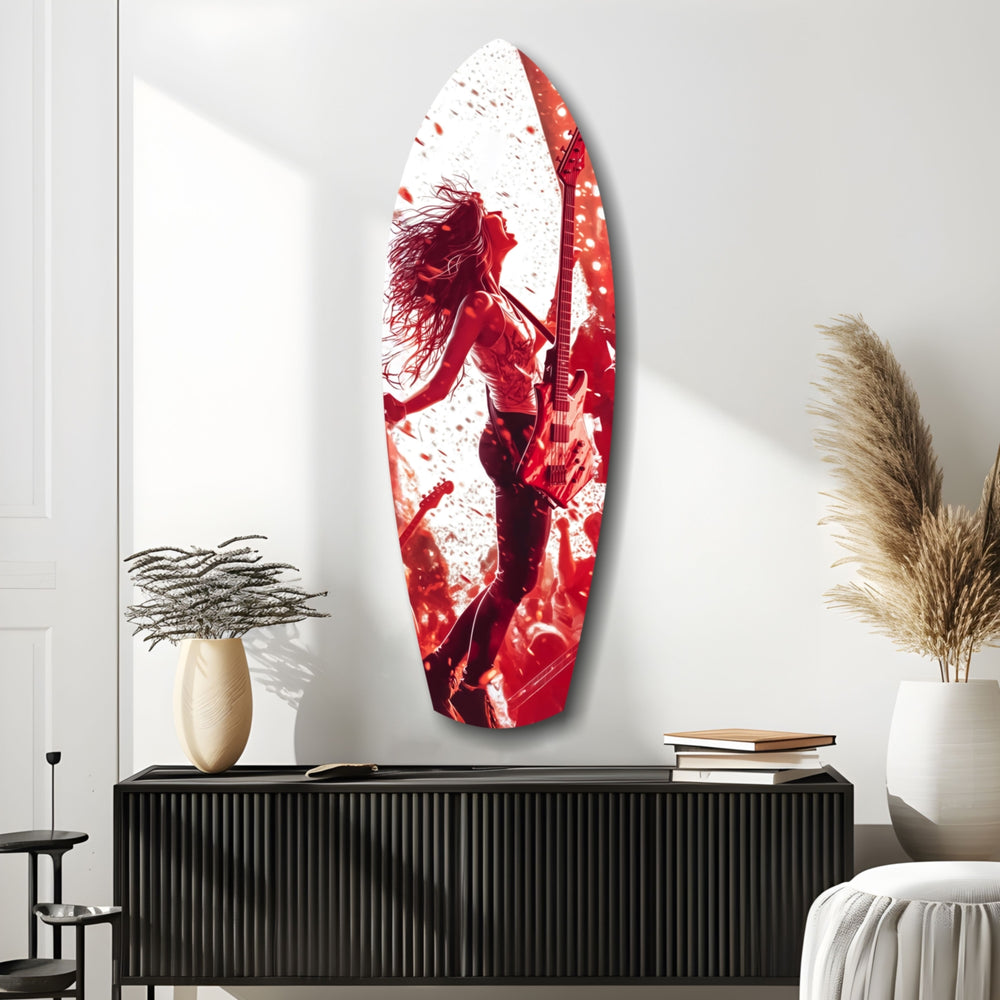 Soul of the Music Glass Wall Art.