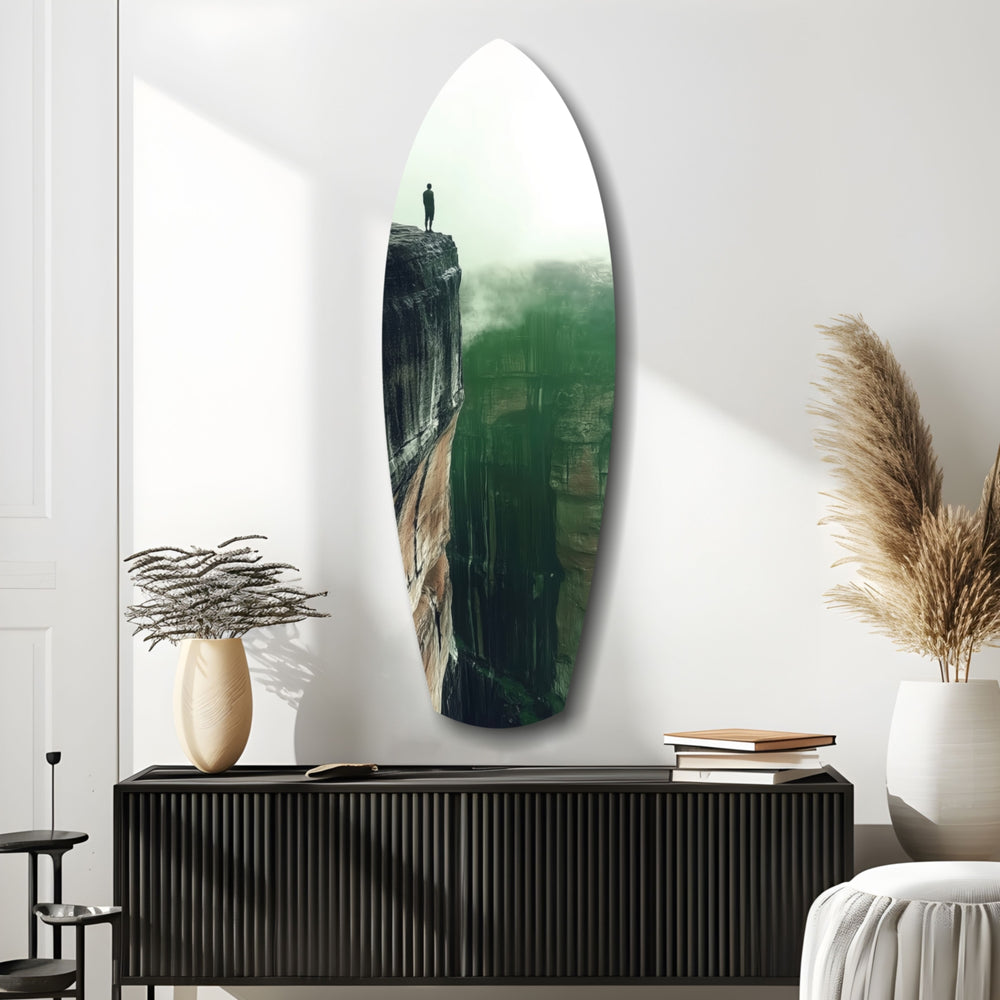 Solitude Glass Wall Art.