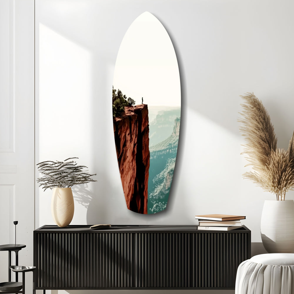 Solitude Glass Wall Art.