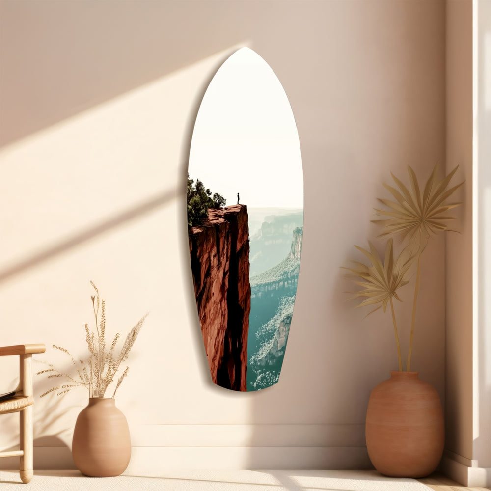 Solitude Glass Wall Art.