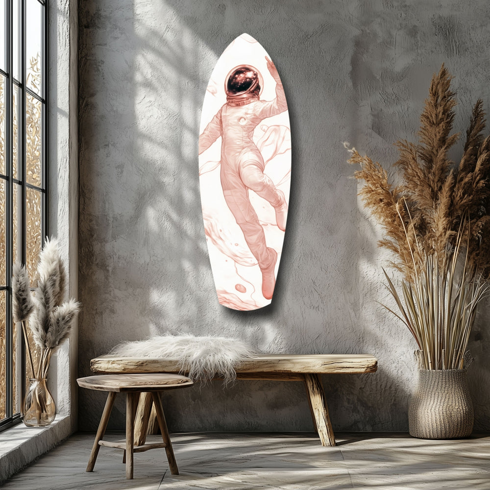 Astronaut in the Ocean Glass Wall Art.