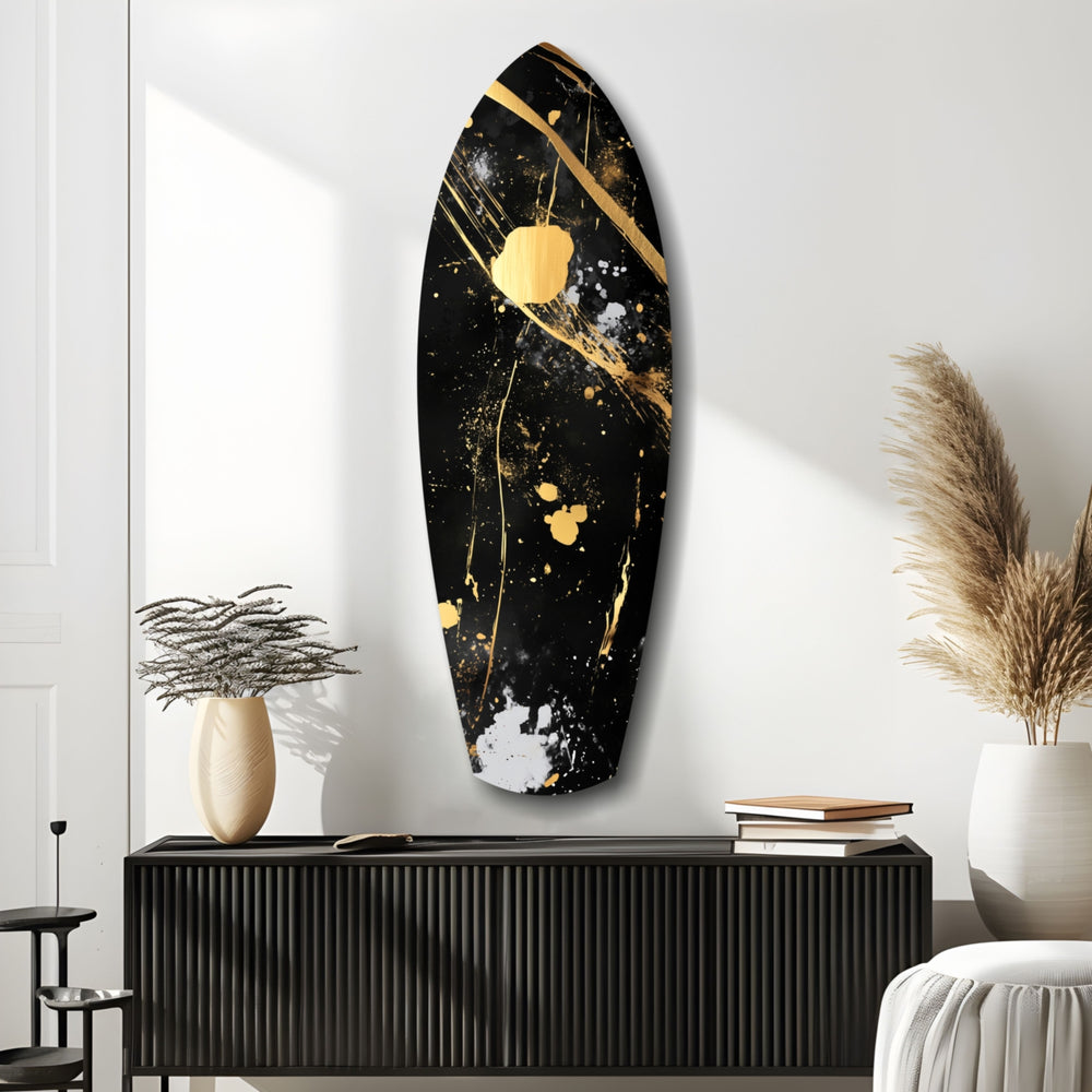 Golden Stained Glass Wall Art.