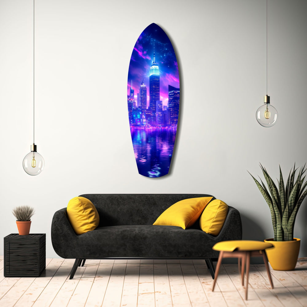 Empire City Glass Wall Art.