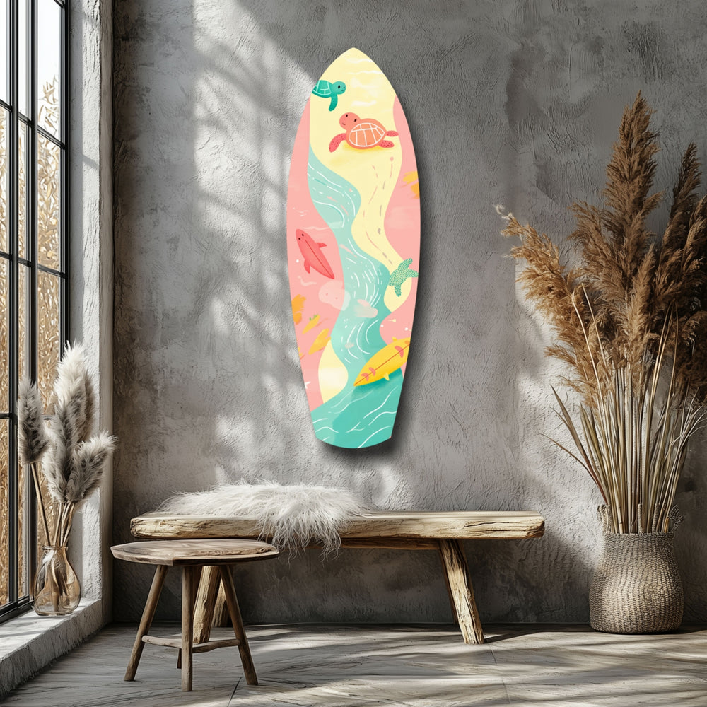Cute Sea Glass Wall Art.