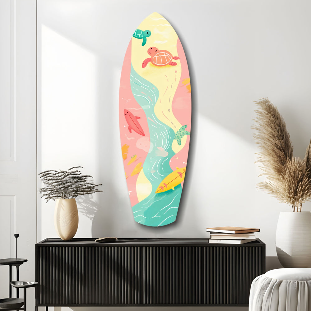 Cute Sea Glass Wall Art.