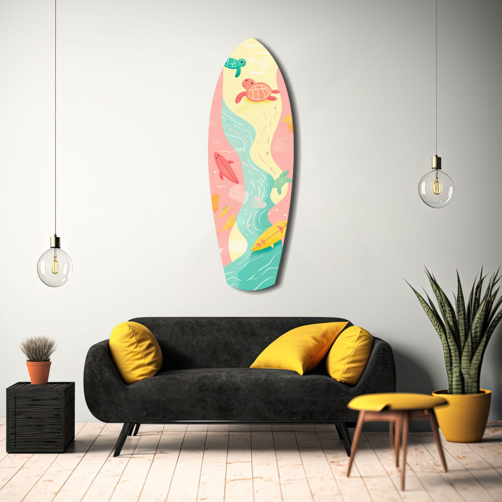Cute Sea Glass Wall Art.