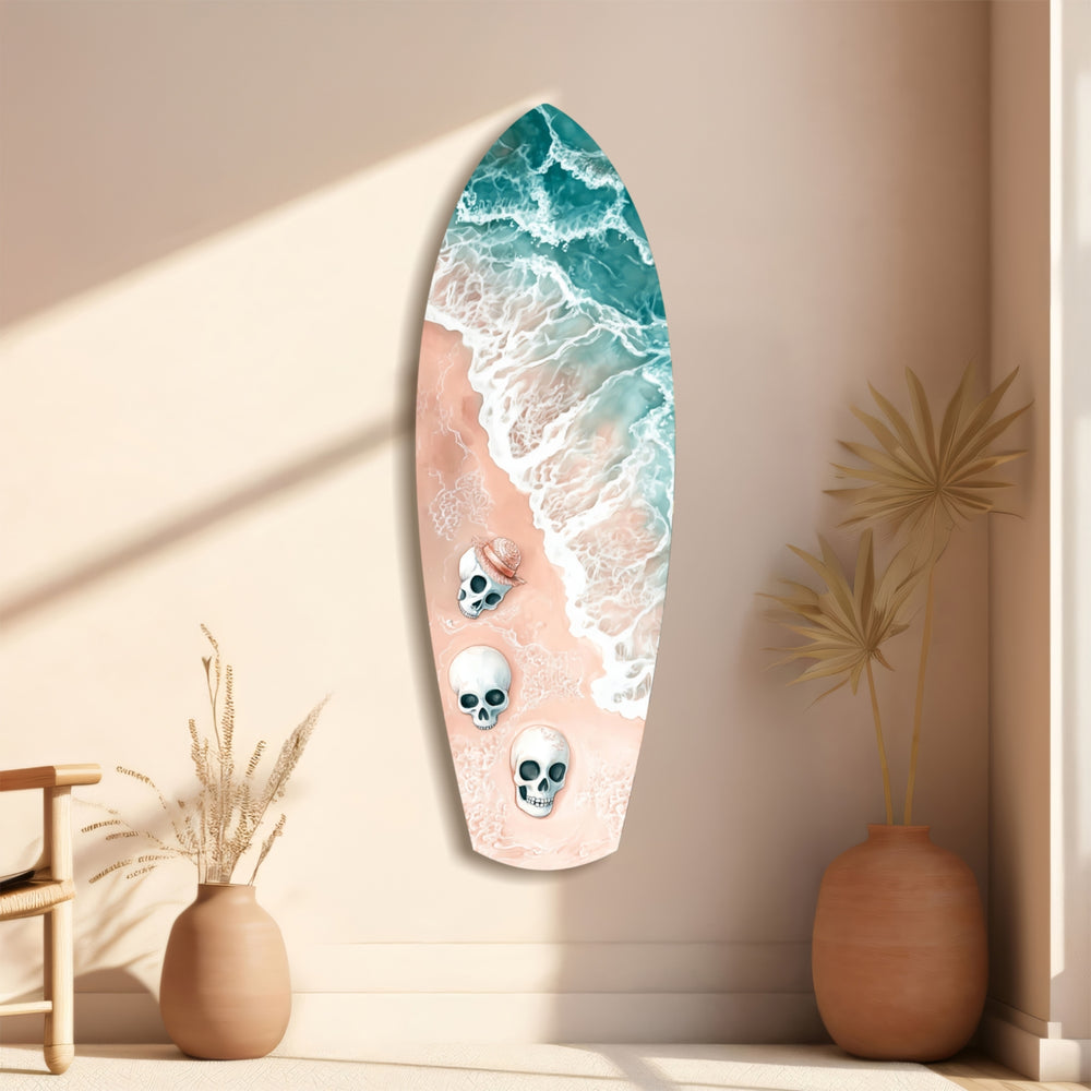 Seashore Glass Wall Art.