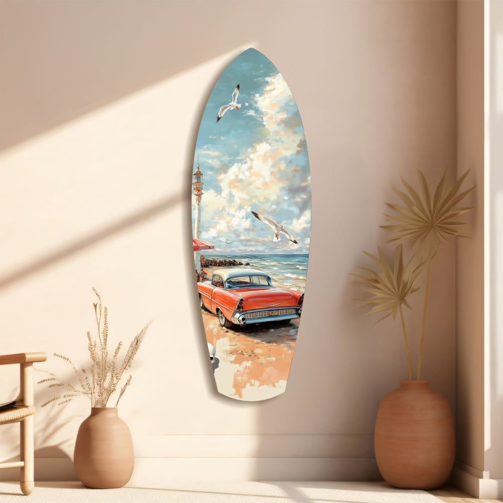 Timeless by the Sea Glass Wall Art.