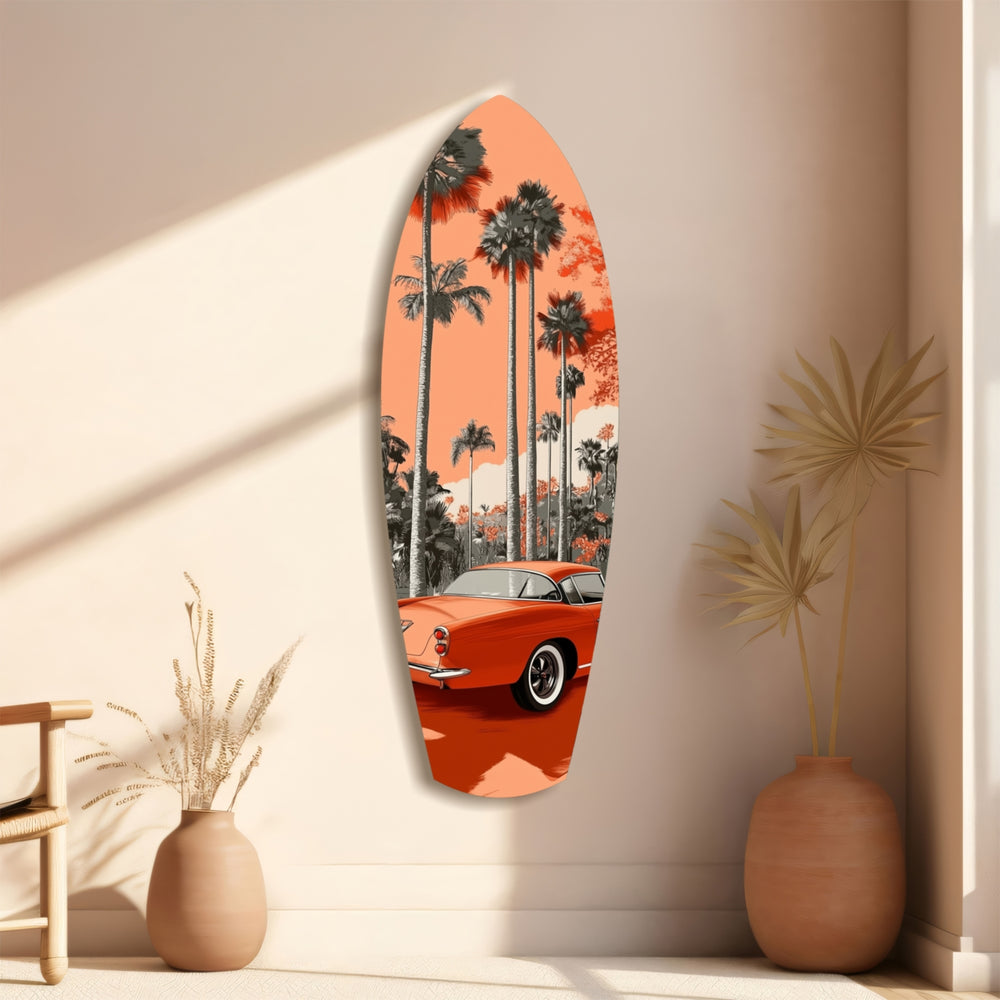California Dreams Glass Wall Art.