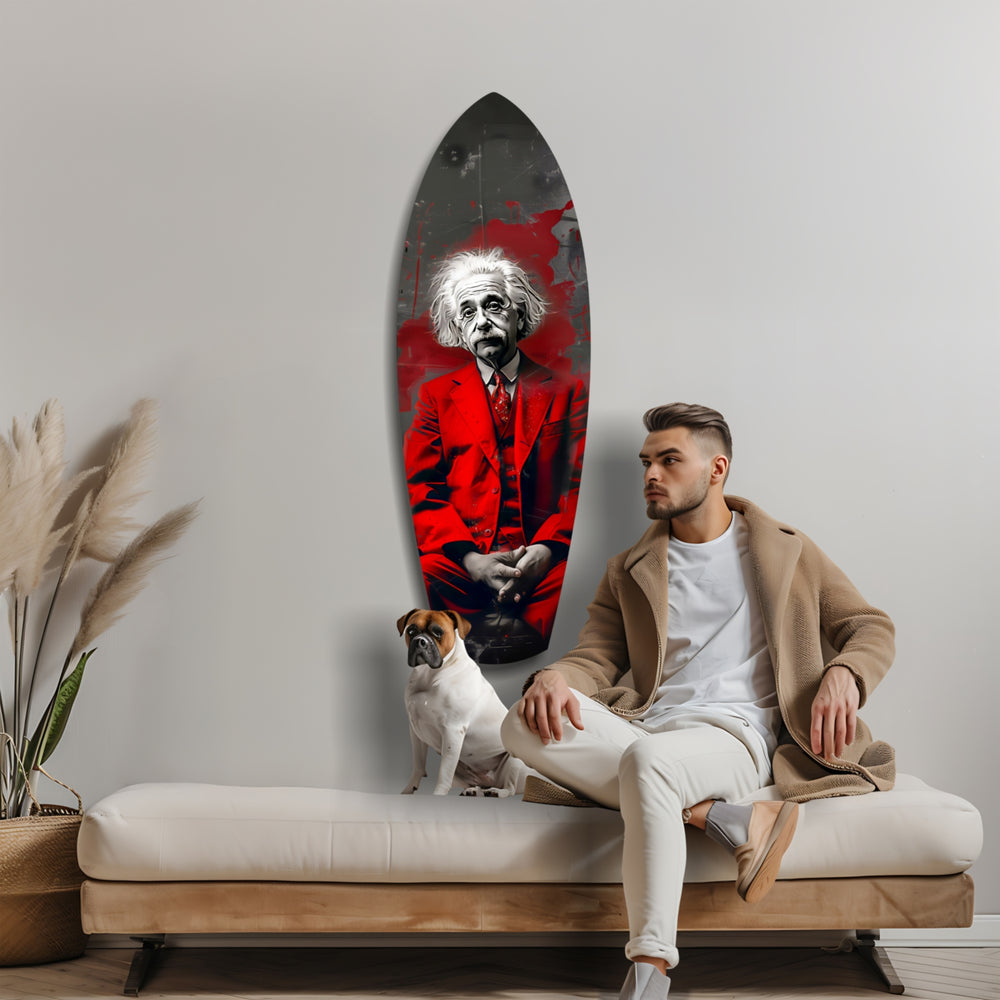 Genius Mood V2 Glass Wall Art