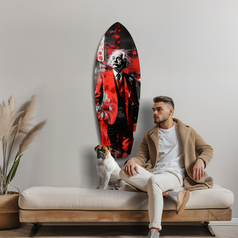 Genius Mood V2 Glass Wall Art