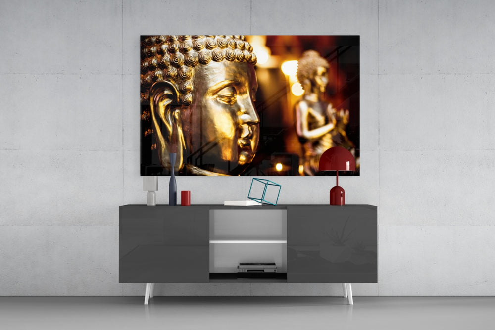 Buddha Glass Wall Art.