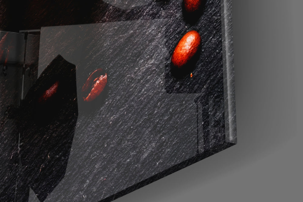 Cinematic artwork in a hospitality interior