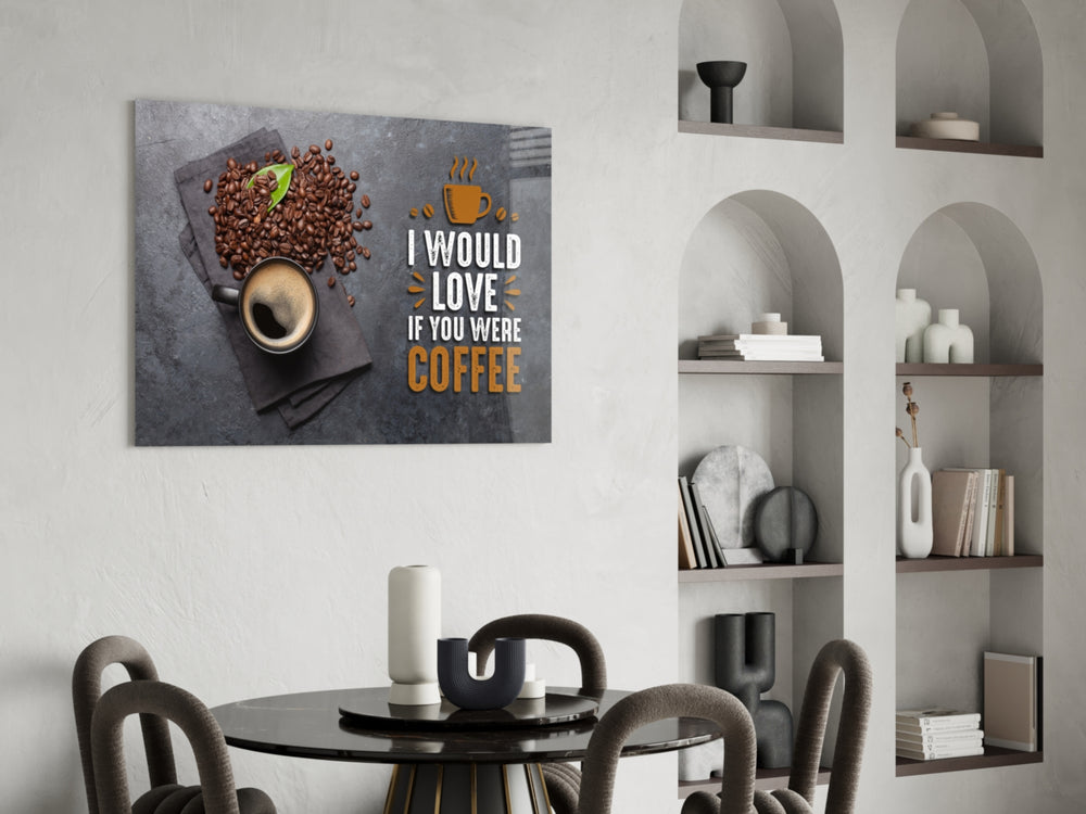 Café yatay panel against a moody dark-painted accent wall