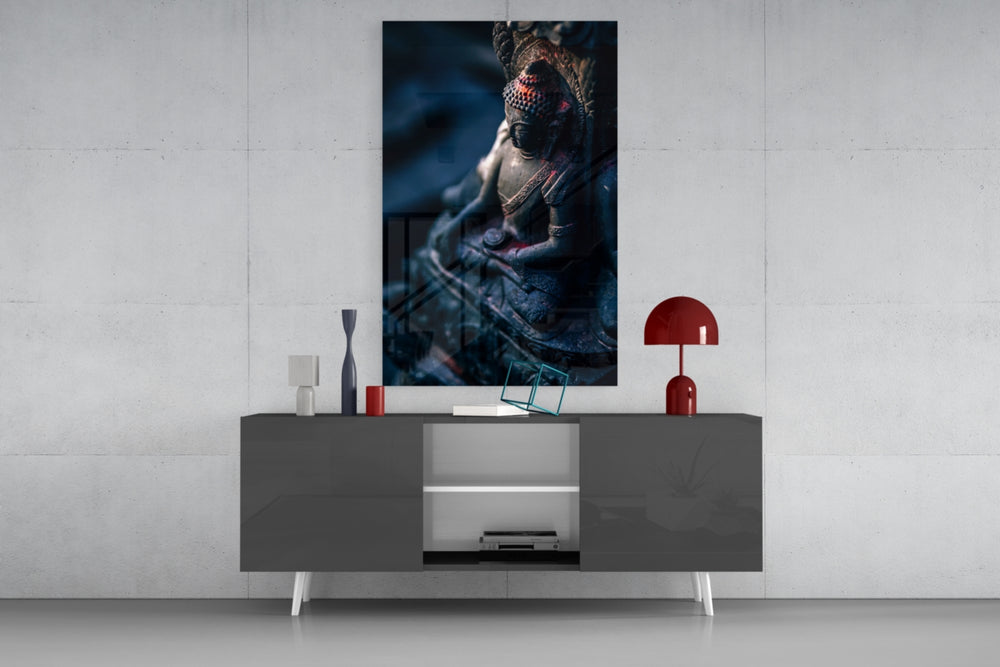 Buddha Glass Wall Art.