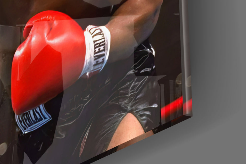 Cinematic artwork in a teen's bedroom interior