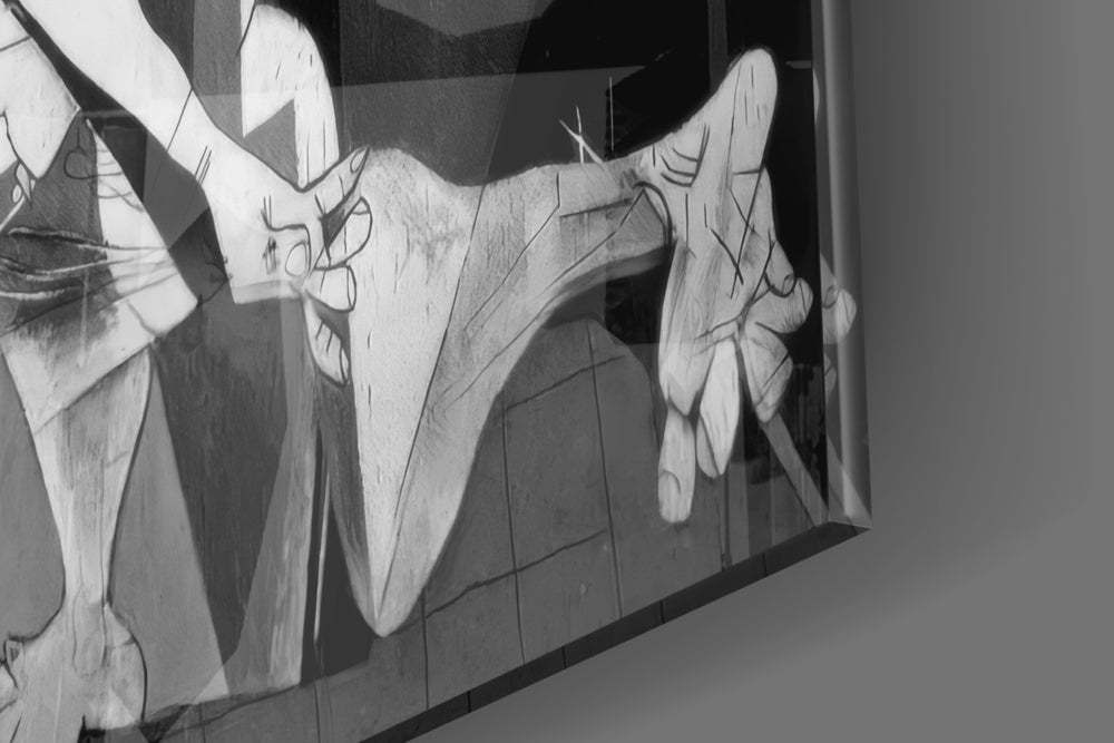Cinematic artwork in a hospitality interior